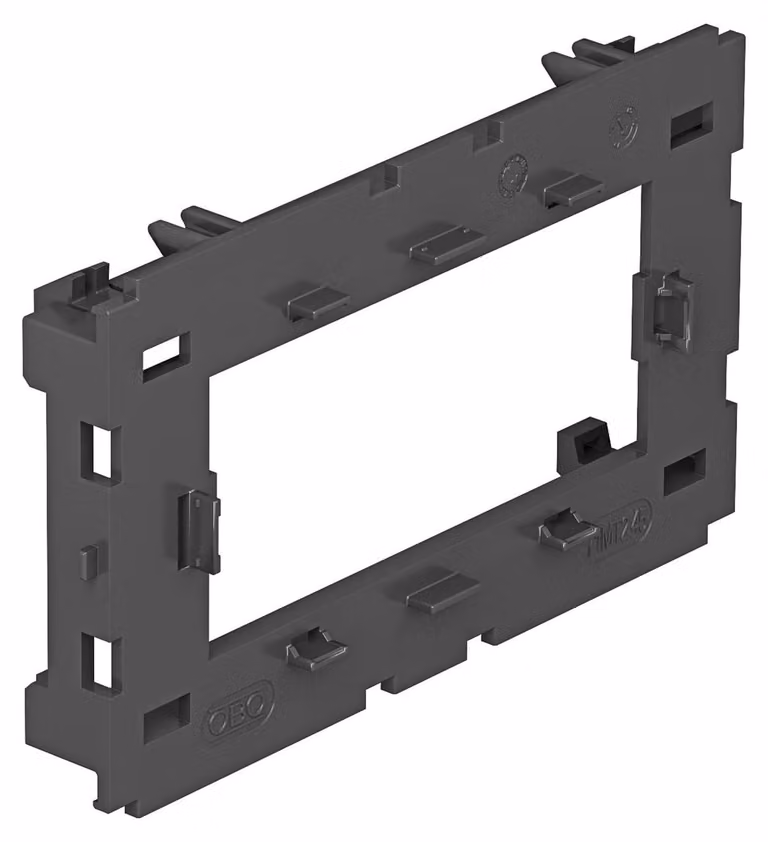 OBO Bettermann staffa di montaggio per modulo 45 71MT2 45 aperto grigio chiaro (6288576)