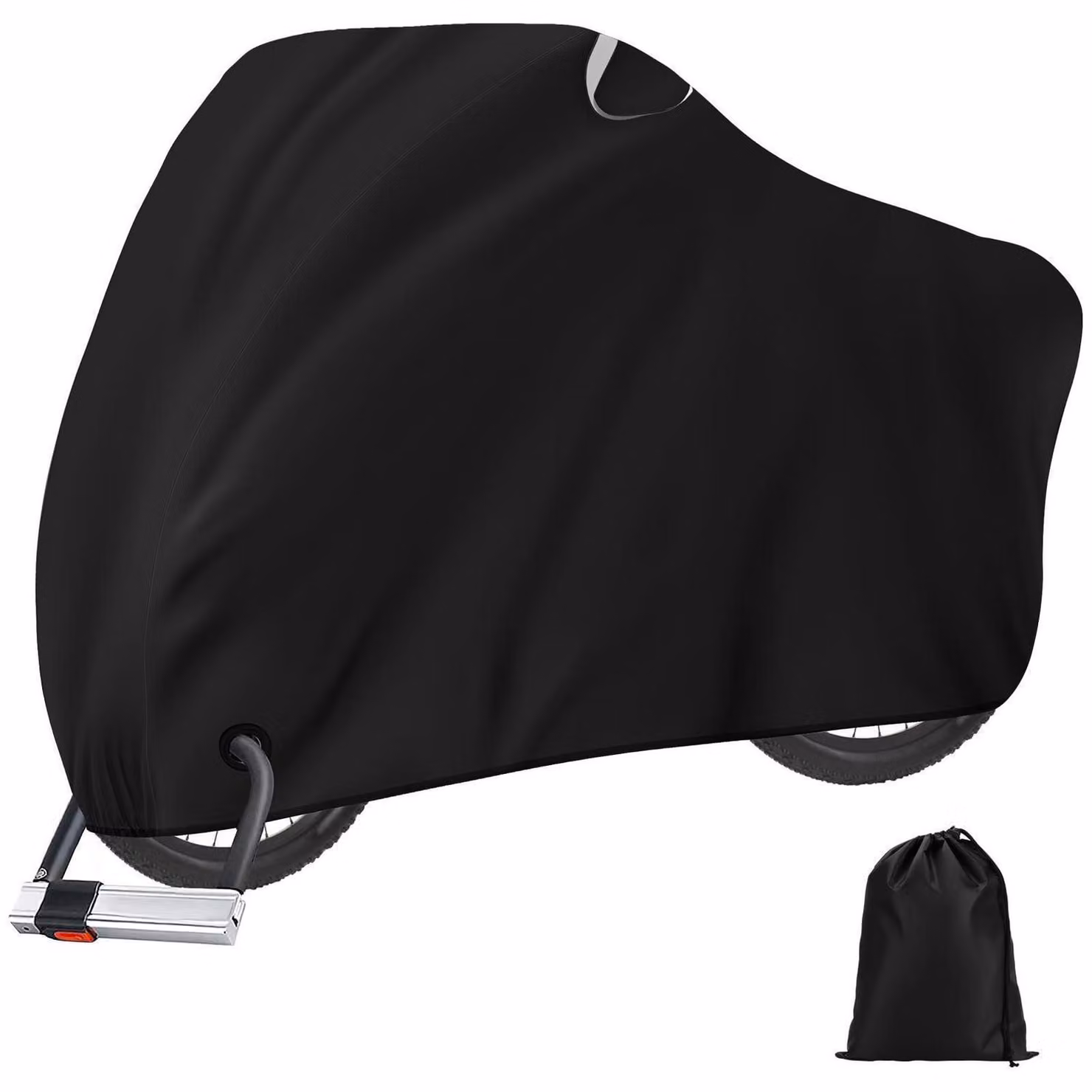 Copertura impermeabile per bicicletta, dimensioni 200x110x90 cm, realizzata in tessuto Oxford 210D, con sacchetto incluso