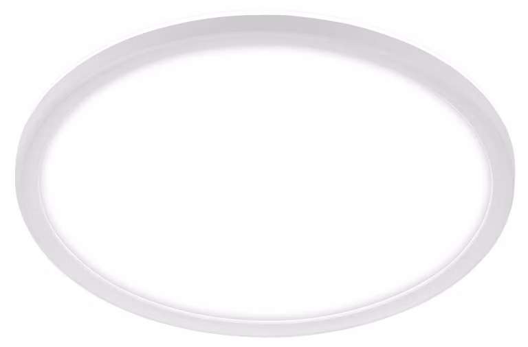 BRILONER - Plafoniera da bagno a LED con retroilluminazione, lampada da bagno a LED IP44, ultra piatta, luce bianca neutra, bianca, 420x35 mm (DxH)
