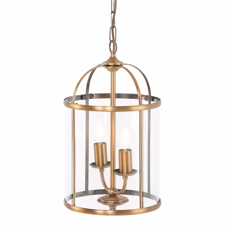 Lampada a sospensione - bronzo - Pimpernel - vetro metallo - Ø 23cm - E14 - 5971BR - Steinhauer
