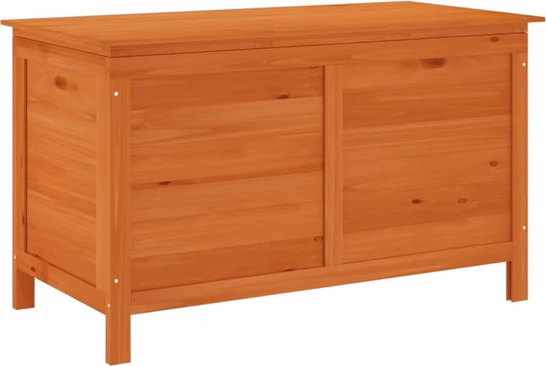 Contenitore da Giardino 99x49,5x58,5 cm Legno Massello di Abete