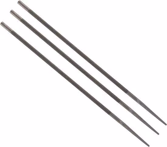 Set di 3 punte a catena da 50 mm per elementi di taglio di motoseghe - qualità professionale.
