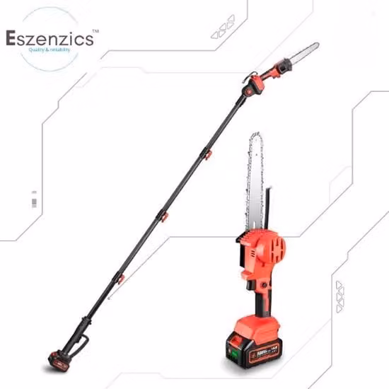 Tagliapressa telescopica potente - Incl. 2x batterie 18V - 4500W - Senza manubrio - Angolo di taglio regolabile - Taglio massimo di 30 cm - Trasformazione - Taglio