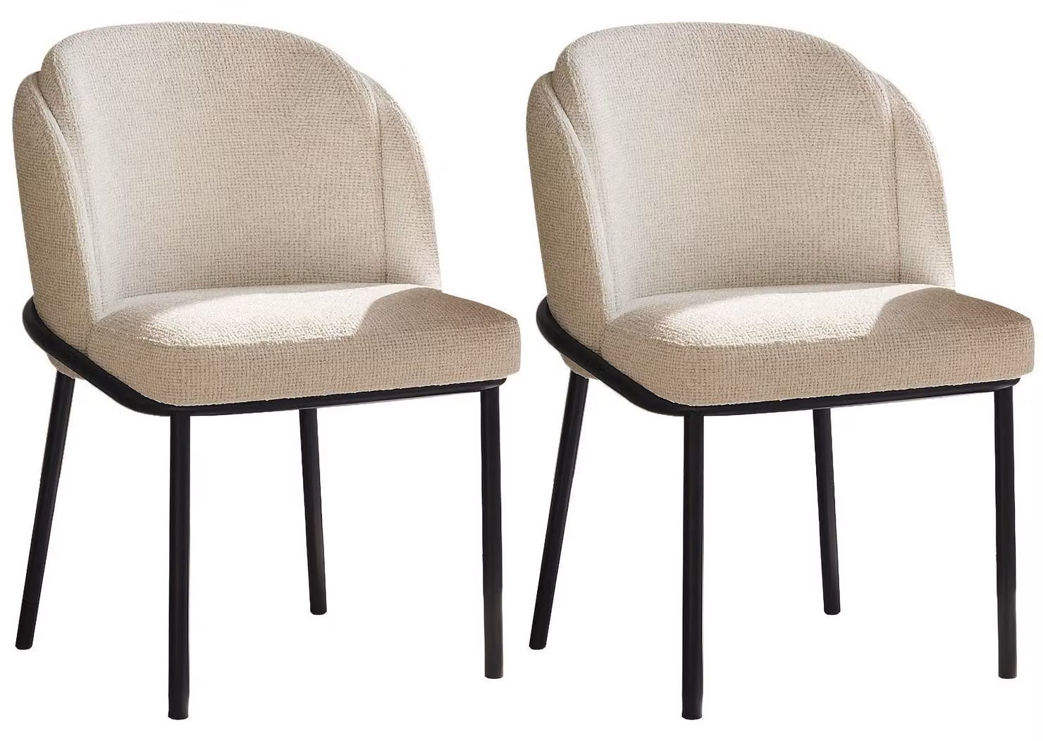 Sedia da pranzo - Sedia da cucina - Sedia - Sedia a conchiglia - Sedia per tavolo da pranzo - Sedia ergonomica con schienale alto