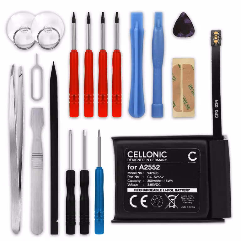 CELLONIC Batteria compatibile con Apple Watch 7 - 45mm, A2552