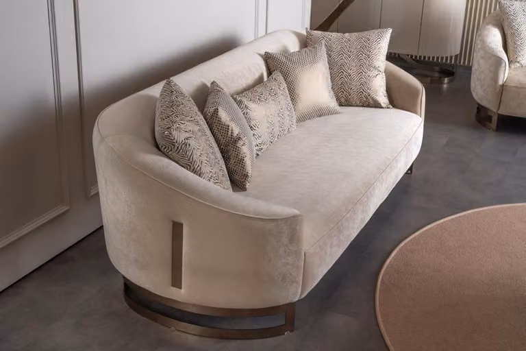Luxus Sofa 3 Sitzer 3er Couch Sofa Dreisitzer Polstersofa Wohnzimmer