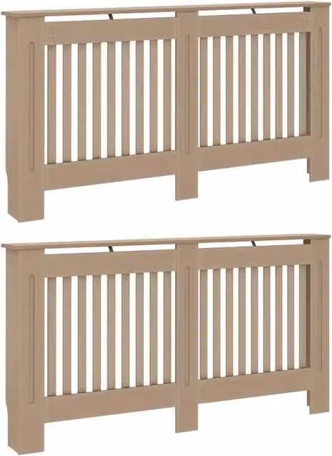 Copertura per radiatori 2 pz Rovere Sonoma 152 x 19 x 81,5cm CFW7204419