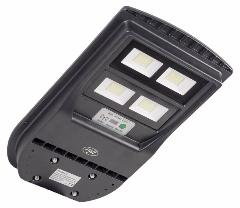 Kit di illuminazione stradale da 100W, con modulo solare da 10W, batteria da 10Ah e luminosità di 1000 lumen