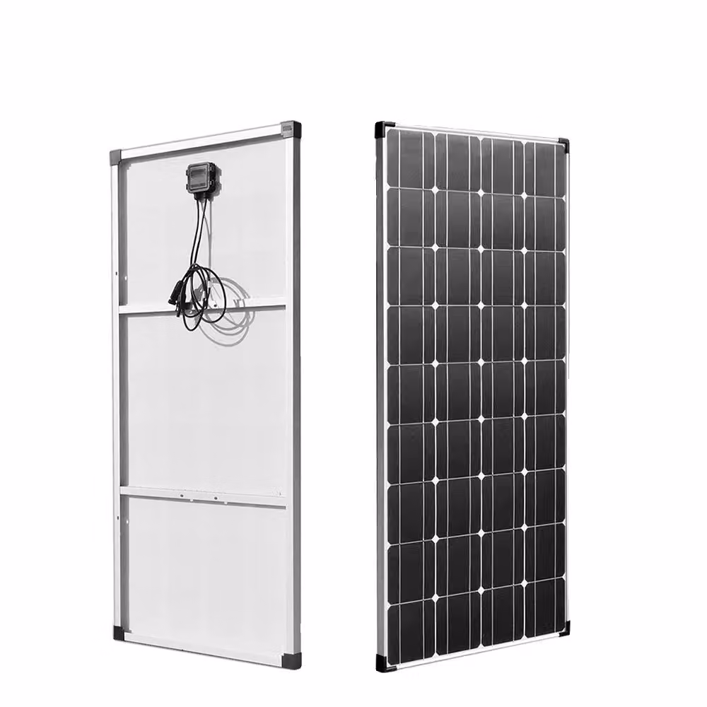 Pannello solare, potenza in uscita 120W, tensione 18V, opzioni flessibili e durevoli, pannello solare a telaio