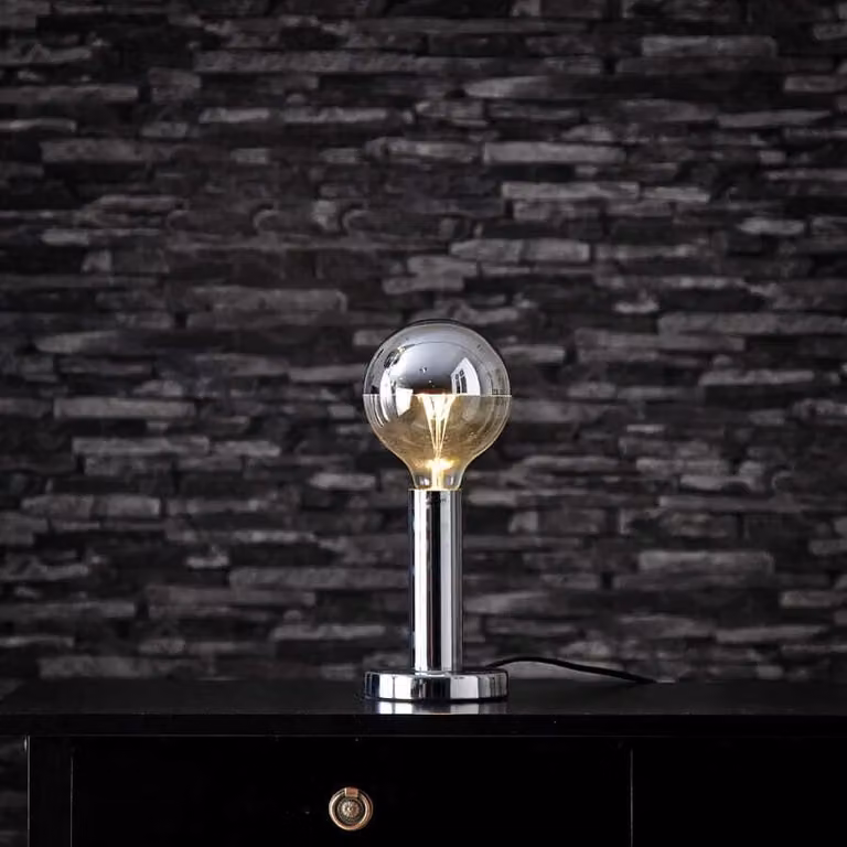 Best Season - Lampada da terra "Glans", E27, interruttore; 297-13