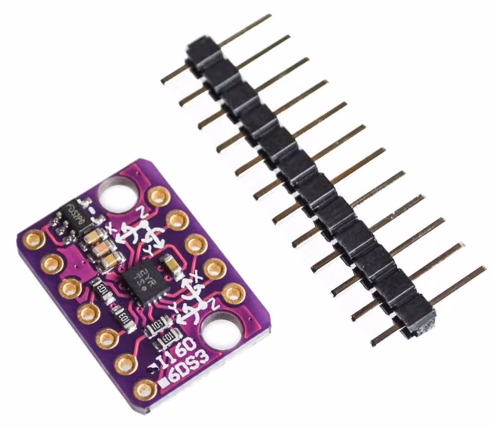 Sensore di accelerazione e giroscopio a 6 assi BMI160, modulo I2C/SPI