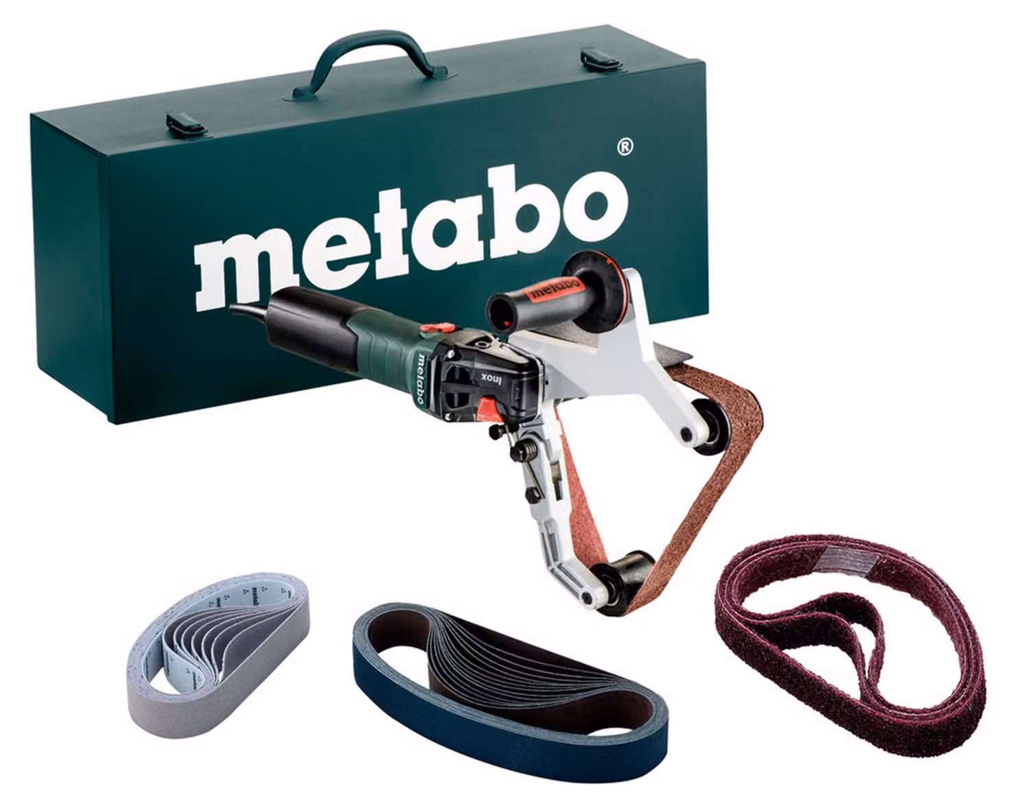 Levigatrice per tubi RBE 15-180 - 1550W - Diametro tubo max. 180 mm - Scatola con set di accessori