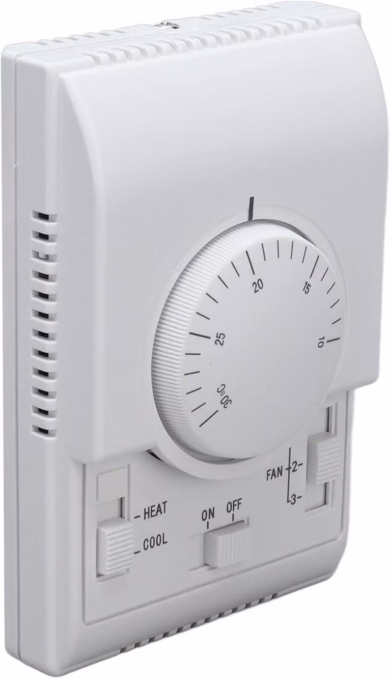 Riscaldatore radiante, termostato centralizzato per impianti di climatizzazione, regolatore a due vie per impianti di riscaldamento e raffreddamento, controllo integrato della temperatura per l'installazione