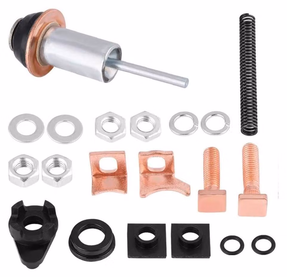 Omgoods - Kit di riparazione per solenoide del motorino di avviamento