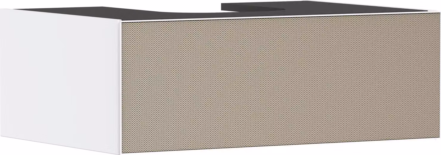hansgrohe Xevolos E meuble sous lavabo, 1 tiroir, 1 découpe au centre, 780x550x275mm, pour console avec vasque à poser, 54310390, 54310390