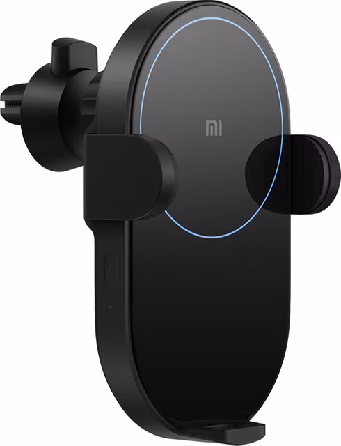 Caricabatterie Wireless per Auto Xiaomi Mi 20W con Supporto Elettrico Regolabile, Colore Nero