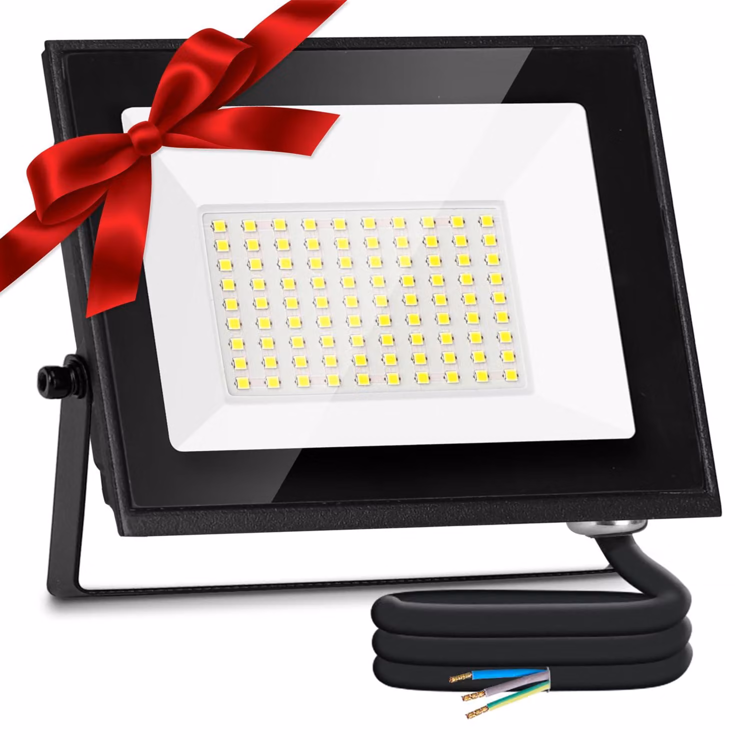 Aigostar, faretto LED da esterno/interno, 50W, 4500 lumen, luce bianca fredda (6500K), grado di protezione IP65 – 1 unità, 50W, 6500K