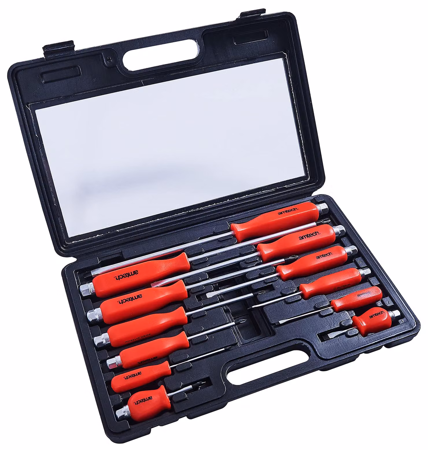 Set di 12 cacciaviti meccanici Am-Tech, modello W5600