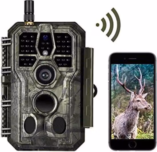 Telecamera esterna da 32 MP con visione notturna e Wi-Fi