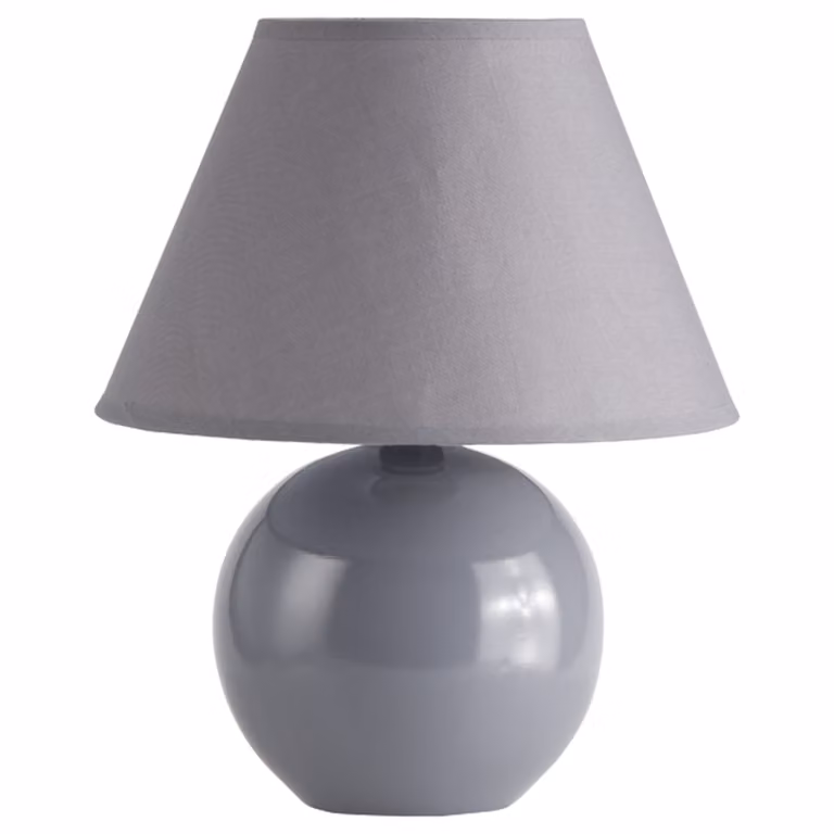 Lampada da tavolo Primo grigio scuro