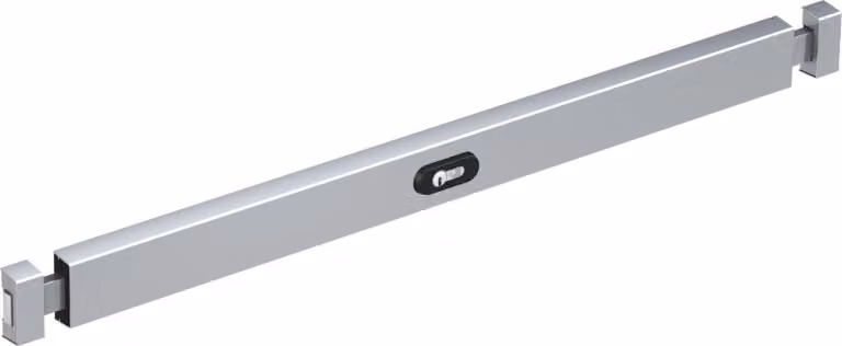 BASI - Serratura a catenaccio blindata - PR 800 - IROX (effetto acciaio inox) - 1200-0108