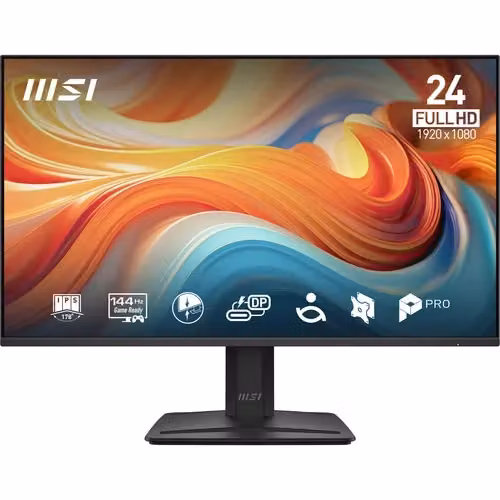 Monitor MSI da 23,8 pollici LED IPS Full HD 144Hz 1ms Nero 9S6-3PD1CT-011 – 2