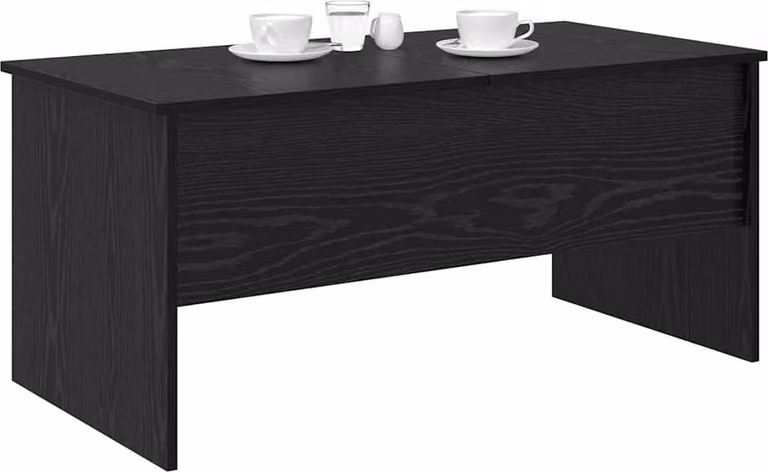 Tavolino da salotto Rovere Nero 102 x 50,5 x 46,5 cm