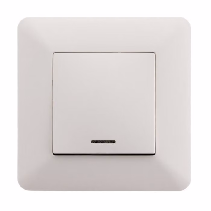 L'interruttore a pressione è dotato di LED