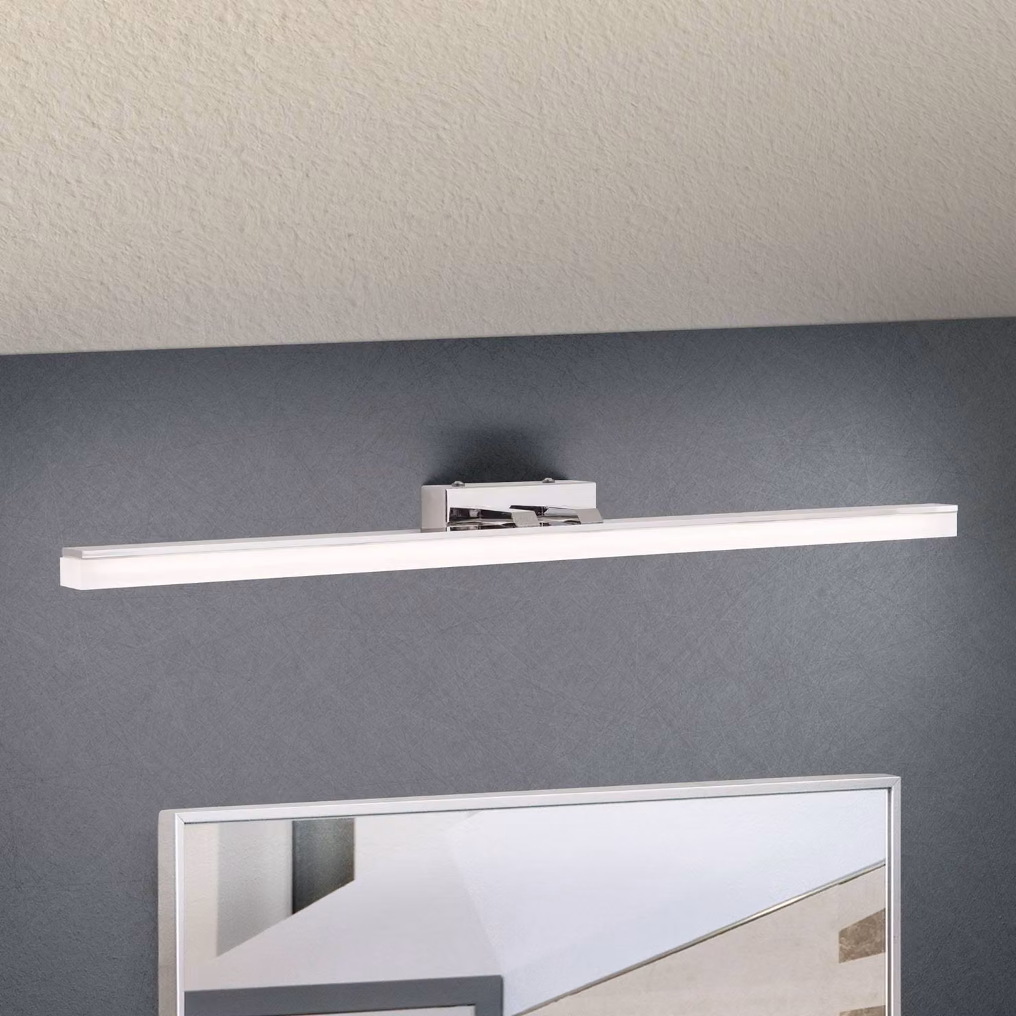 ORION Applique da parete a LED JADEA, Cromo / Argento, Soggiorno / Sala da pranzo, Metallo, Moderno, Applique a LED