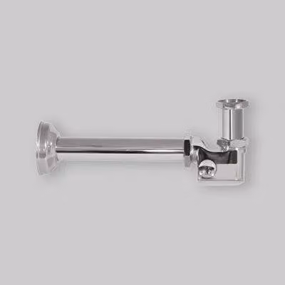 SIFONE RIBASSATO PER LAVABO E BIDET SOSPESO IN OTTONE 1"1/4 x 250 mm