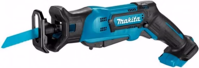 Makita JR103DZJ Seghetto alternativo a batteria 10,8 V Li + lame + MakPac1 senza batteria/caricabatteria