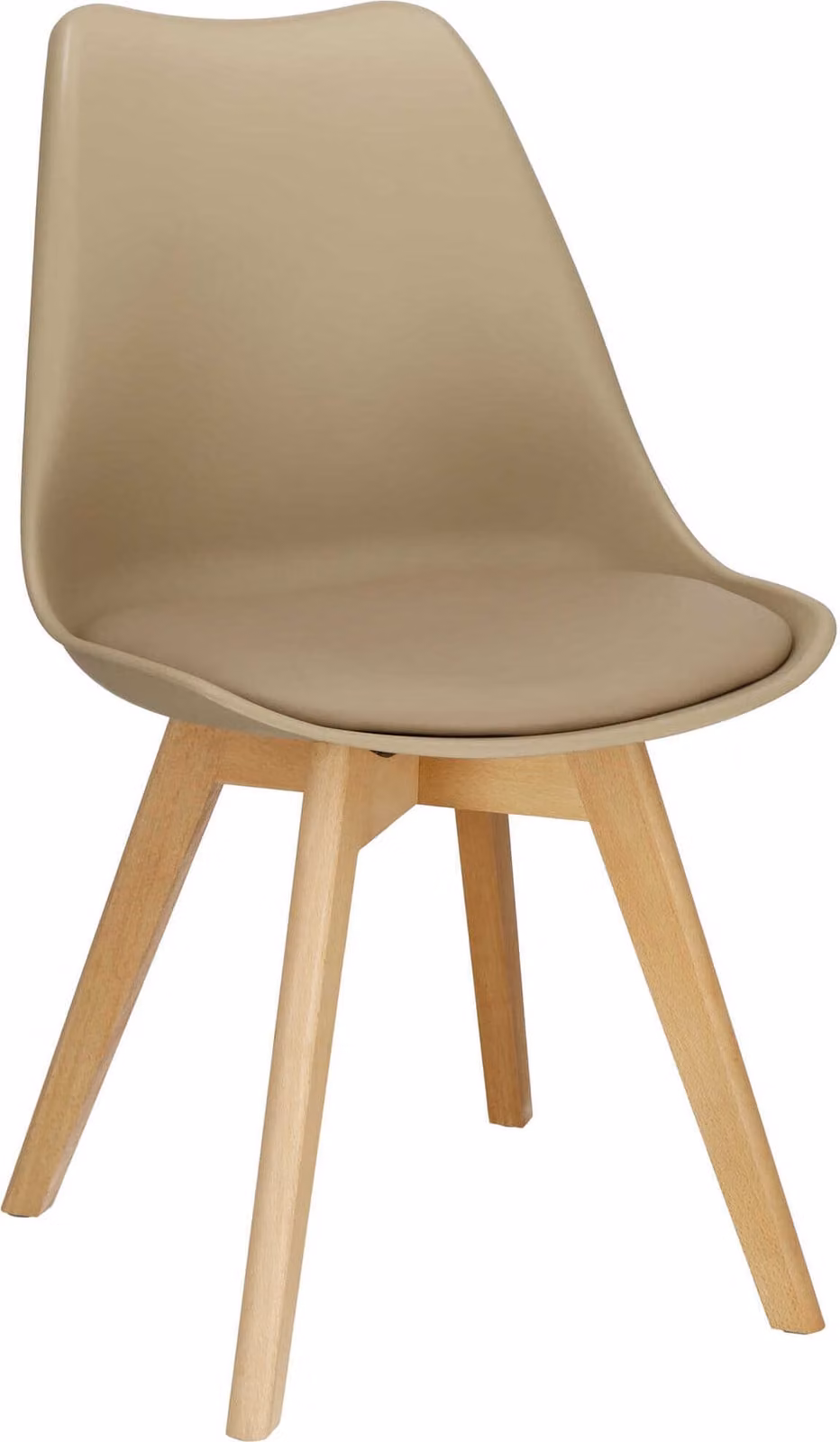 Sedia da cucina Sedia da pranzo con gambe in legno