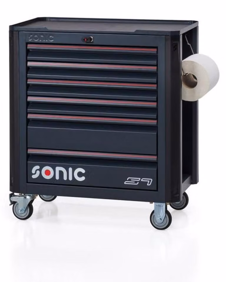 Sonic Next S7 carrello portautensili pieno 140 pezzi
