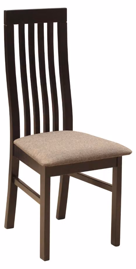 Design Stuhl Textil Gastro Esszimmer Stoff Stühle Lehnstuhl Sessel Polster Holz