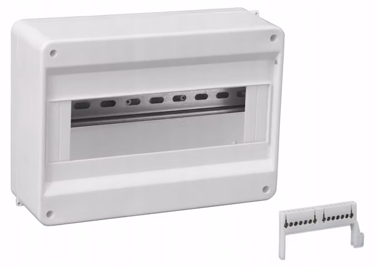 distributore da superficie a 12 moduli N+PE IP20 Pawbol C.2071