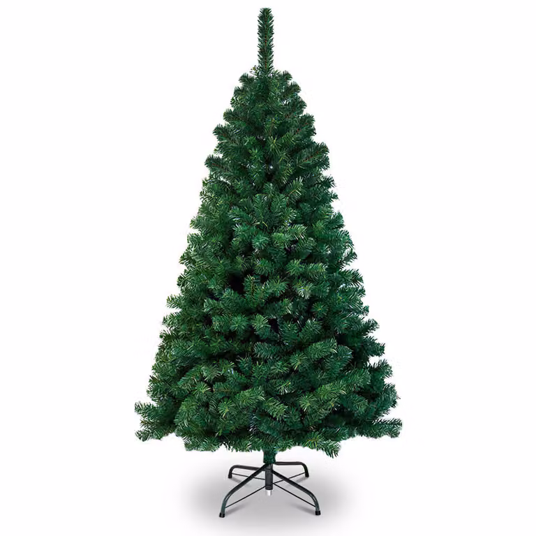 Albero di Natale artificiale Jopassy 210 cm (Ø circa 115 cm) con 900 punte e sistema di piegatura a montaggio rapido, ignifugo, incluso supporto in metallo, verde