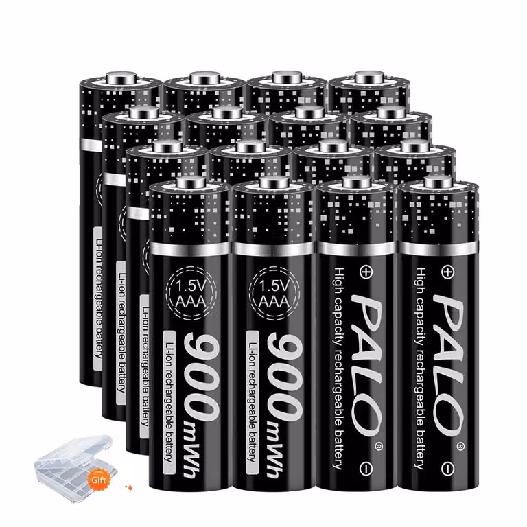 Batteria ricaricabile AAA, Li-Ion, 900mWh, 16 pezzi AAA