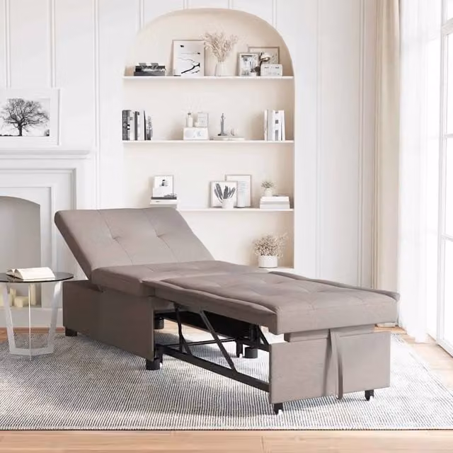 Divano Letto Estraibile-Sofa Letto-Daybed Talpa 194 x 50 x 82 cm Legno compensato