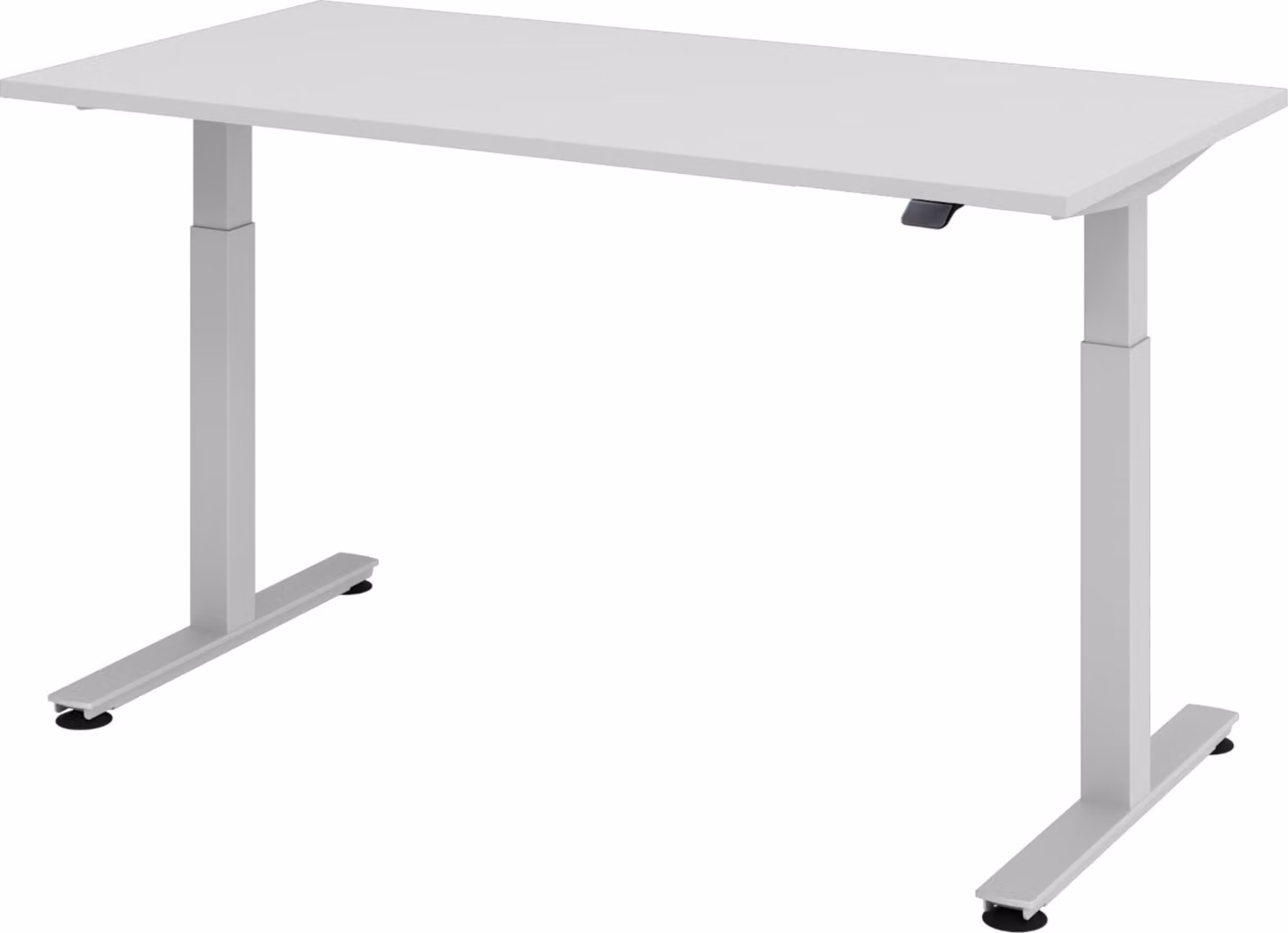 Scrivania elettrica bümö XMST - Struttura: argento, dimensioni: 160 x 80 cm, decorazione: grigio