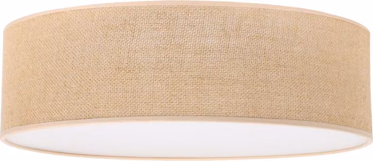 Lampada da soffitto Juta Plexi beige 50cm E27