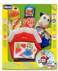 Guanto Marionetta Animali Multicolore Chicco