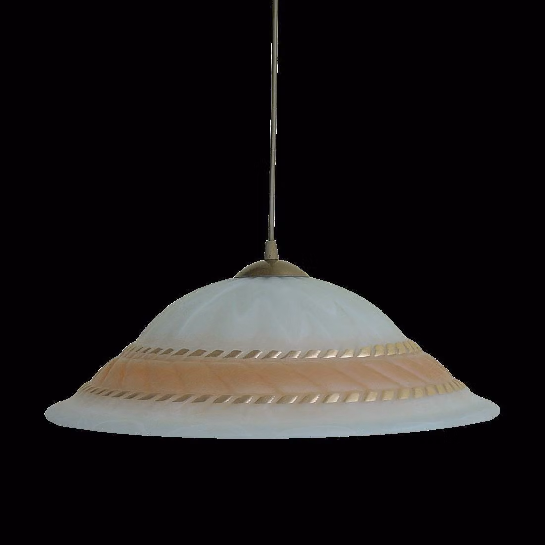 RODOS 1xE27/40W PENDANT/STRIGA D'ORO L: 440, H: 1070, presa E27, dimmerabile