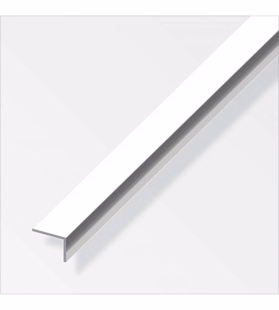 Angolare Alluminio 25X20 Brilante 1Metro