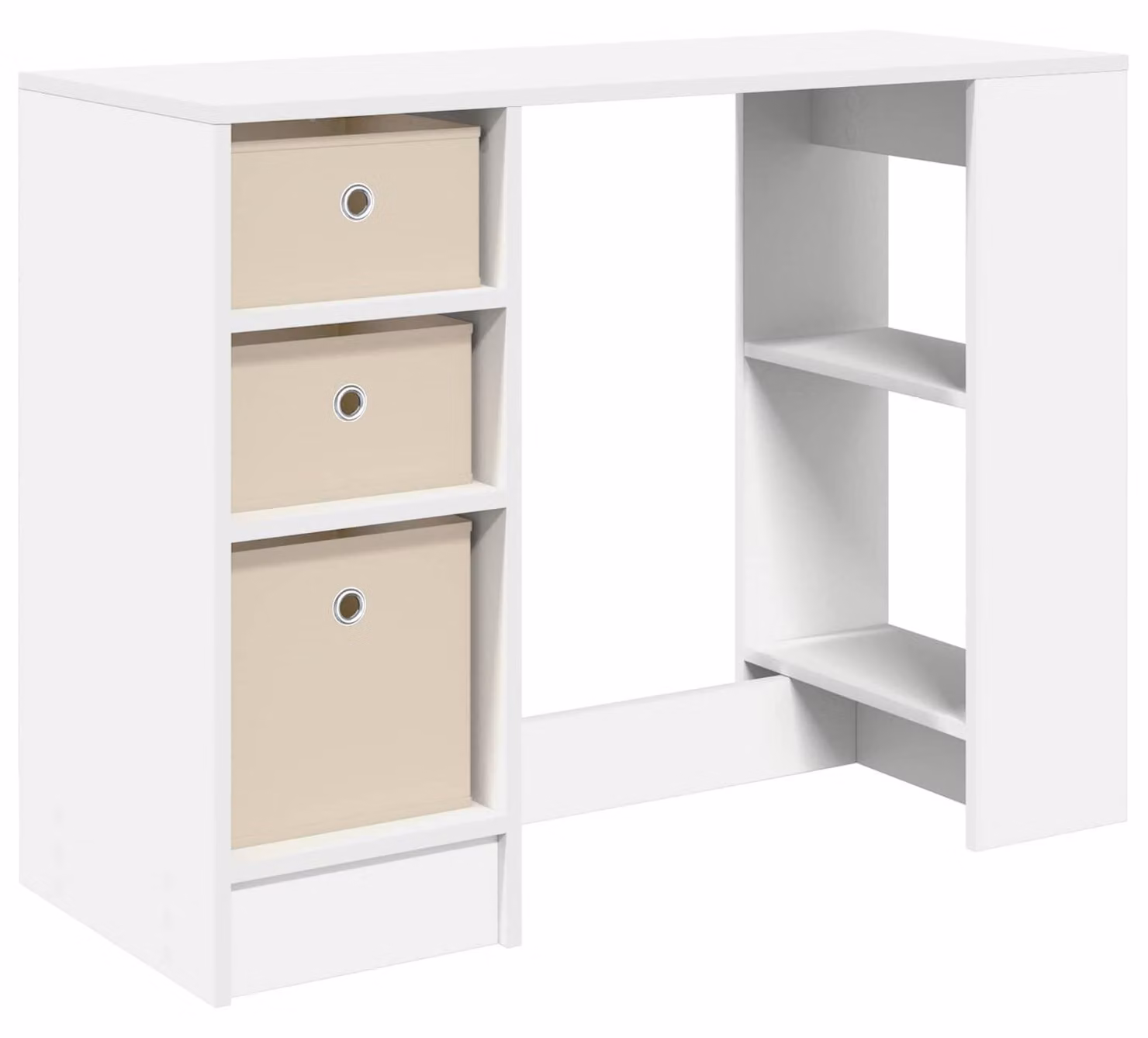 Scrivania Bianco 100 x 40 x 75 cm Legno multistrato