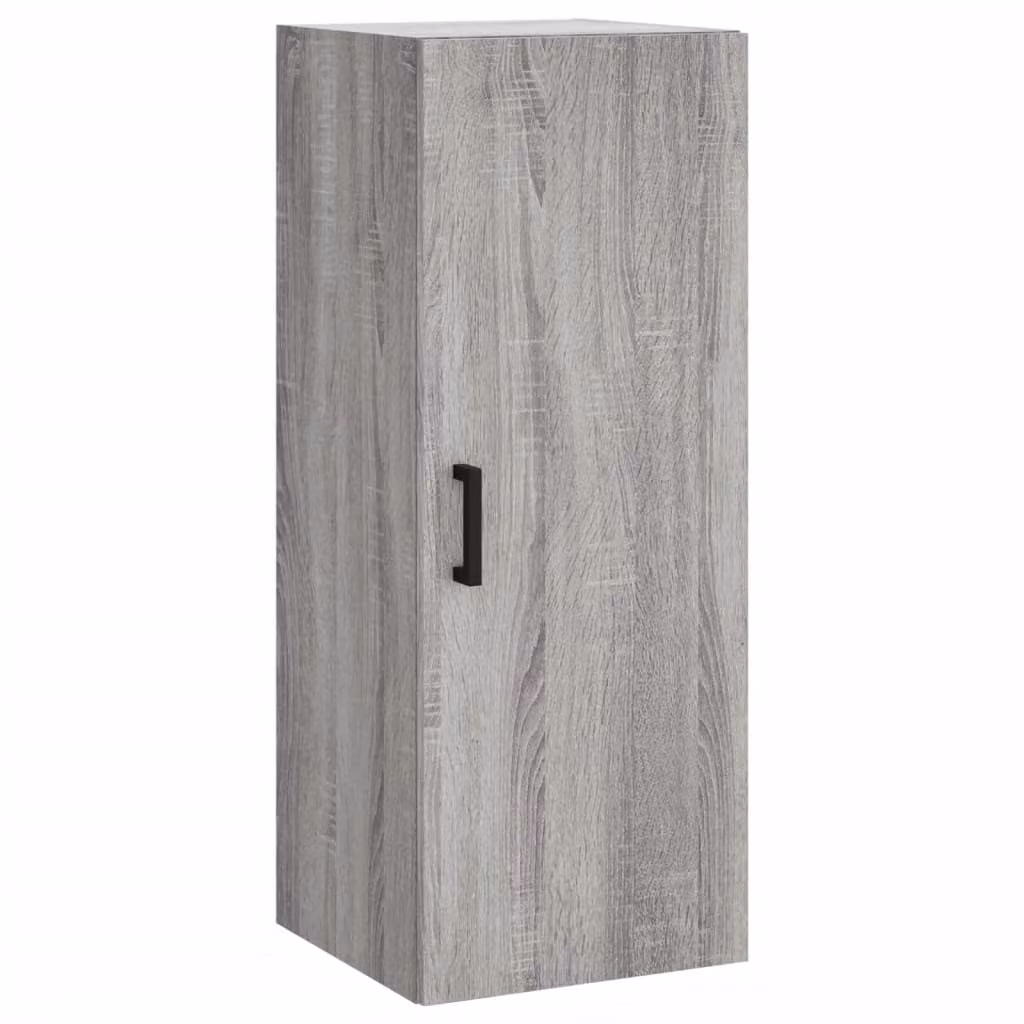 Mobile a Parete Grigio Sonoma 34,5x34x90 cm