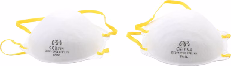 Maschere di respirazione BGS 2 pezzi - 3620