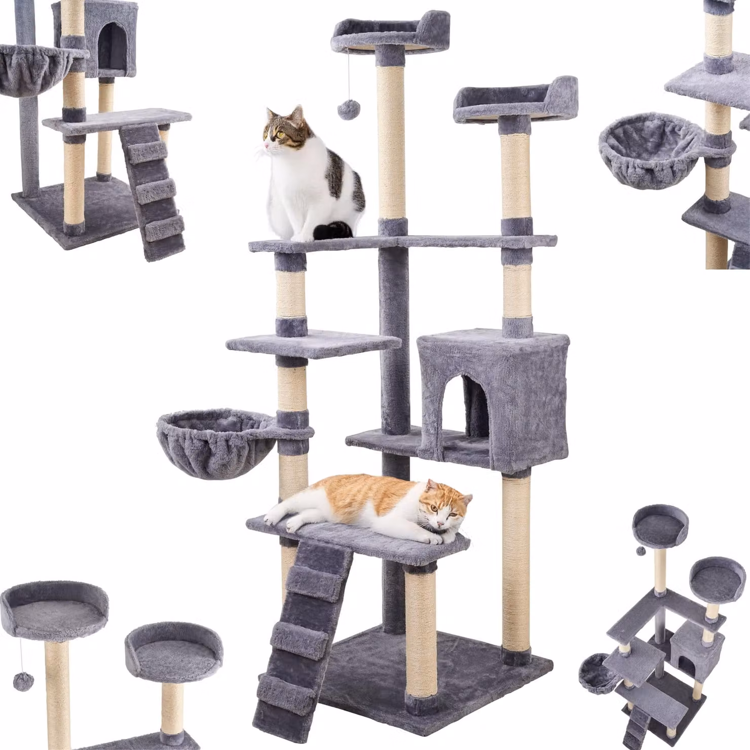 Albero per gatti Ecosa EO-6070