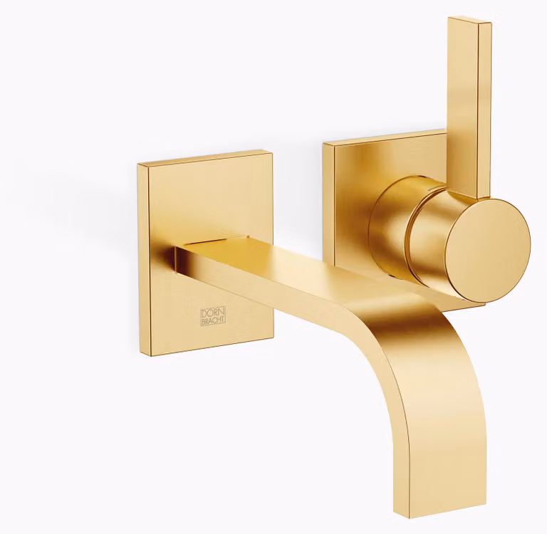 Dornbracht MEM Mitigeur monocommandé mural pour lavabos sans vidage, saillie 177mm, 36860782-28, 36860782-28