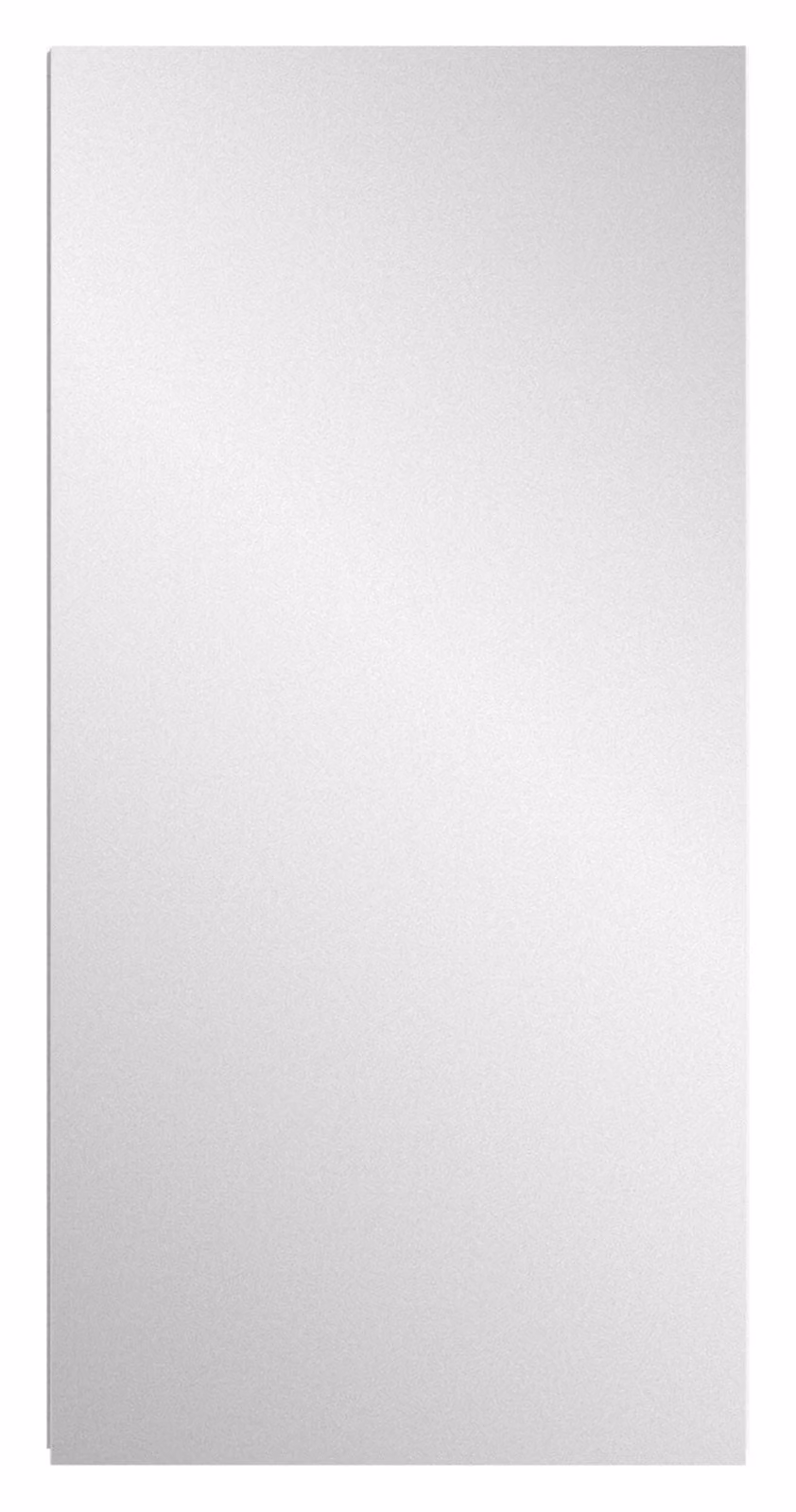 Mobiletto con specchio da bagno Vira, 1 anta, bianco lucido, bianco.