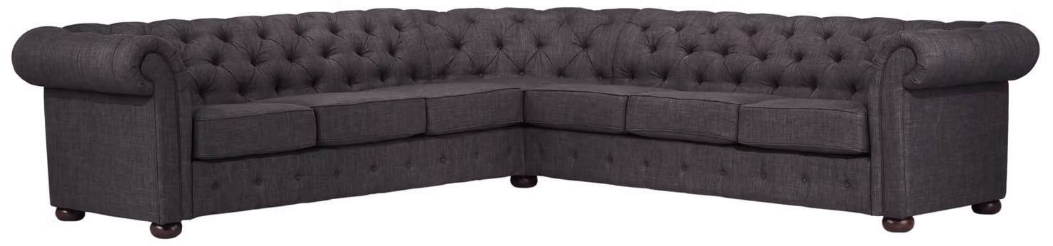 Chesterfield Ecksofa Wohnlandschaft Sofa Couchen Polster Ecke Couch Sofas